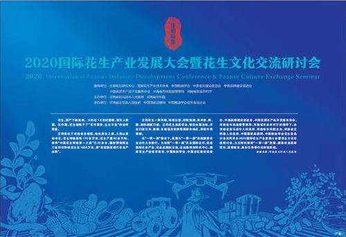 科技賦能，文化引領(lǐng) 2020國際花生產(chǎn)業(yè)發(fā)展大會(huì)暨花生文化交流研討會(huì)技術(shù)推廣服務(wù)綜述